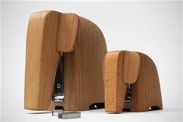 Can You Image This Elephant As A Wooden Stapler