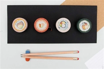You Can't Eat These Tasty Sushi,Since They Are Sticky Tapes