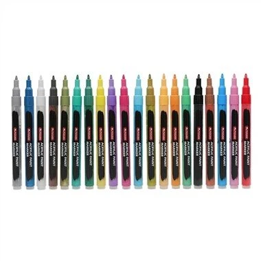 0.7mm Extra Fine Tip Acrylic Paint Markers
