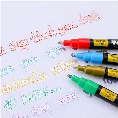 12&24 Colors Outline Markers