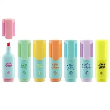 Mini Pastel Colored Highlighter Marker