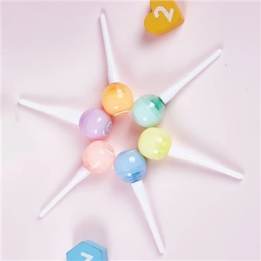 Cute Lollipop Highlighter Set