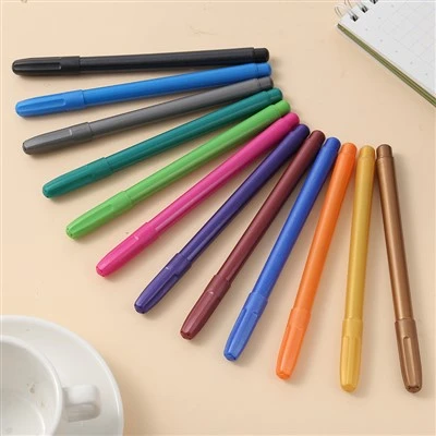 Metallic Marker Wine Glass Pens