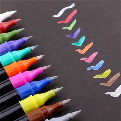 Professional Black Permanent Markers