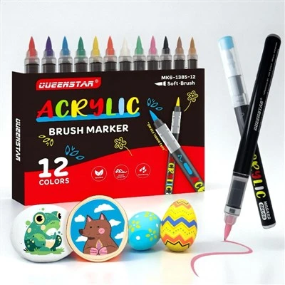 48 Color High Quality Acrylic Paint Marker Pen Set